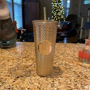 Starbucks Bright Gold Tumbler